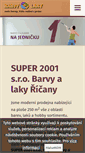 Mobile Screenshot of barvy-laky.net